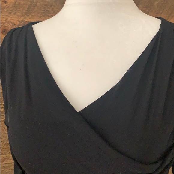 NWOT LK Bennett black shirred bodice top - Picture 3 of 5